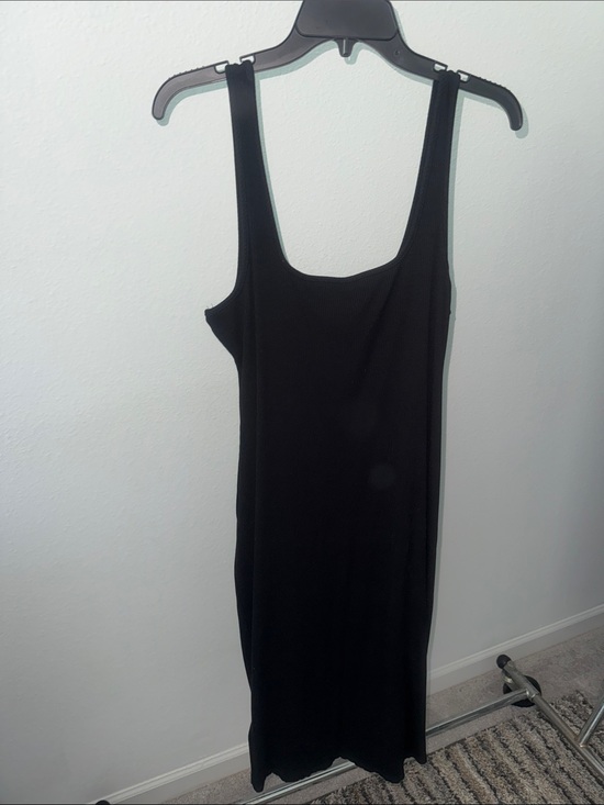 bebe Dresses & Skirts - Classic Black Ribbed Tank Dress
